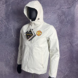 2024/25 M Utd White Windbreaker  Y12冲锋衣