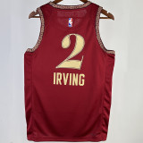 2023/24 Cleveland IRVING #2 Red City Edition NBA Jerseys
