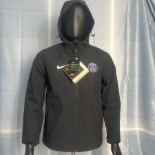 2024/25 PSG Black Windbreaker  Y21冲锋衣