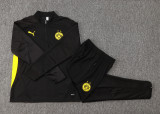 2024/25 BVB Black Jacket Tracksuit