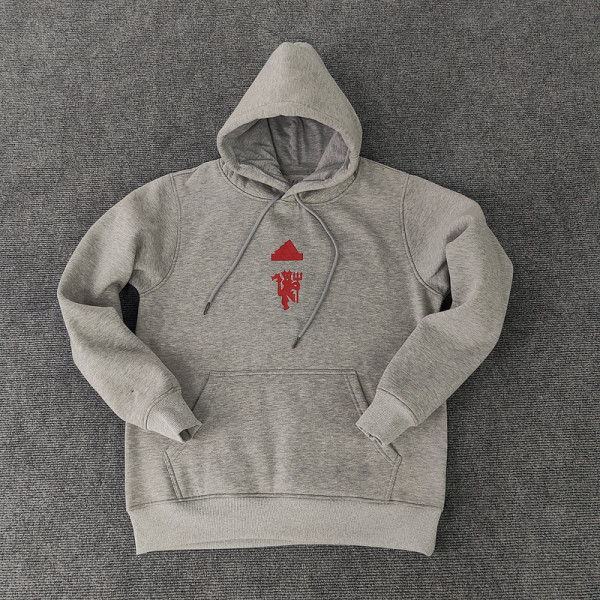 2023/24 M Utd Grey Hoody