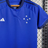 2023/24 Cruzeiro Home Blue Women Soccer Jersey