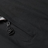 2025 Nk~ Black Windbreaker （6578）