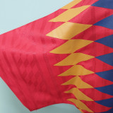 1994 Spain Home Red Retro Soccer Jersey
