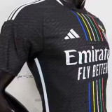 2023/24 Benfica Away Black Player Version Soccer Jersey