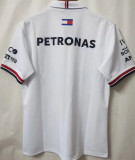 2022 Mercedes AMG Petronas F1 White Team POLO T-Shirt