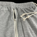 2024/25 Nk~ Grey Pure Cotton Sports Trousers Zipper style