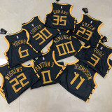 Warriors GREEN #23 Black NBA Jerseys