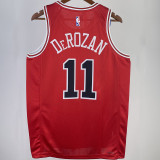 2023/24 Bulls DEROZAN #11 Red NBA Jerseys