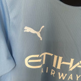 CHAMPIONS #24 Man City 1:1 Quality Home Blue Fans Jersey 2024/25 新款