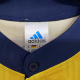 1998/99 Club America Home Yellow Retro Soccer Jersey
