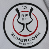 CAMPEONES #13 RM 1:1 Quality Home Supercopa de España Final Fans Jersey 2023/24 胸前小字+西班牙超级杯12右章