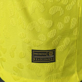 2022/23 Brazil Home Yellow Player Version Long Sleeve Jersey 长袖