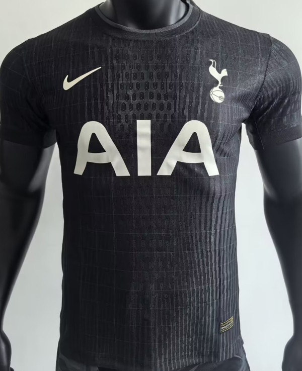 2025/26 TH FC Away Black Player Version Soccer Jersey