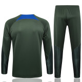 2024 PSG Dark Green Kids Special Edition Sweater Tracksuit