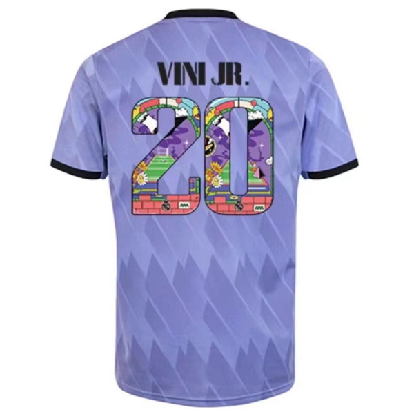 VINI JR．#20 RM 1:1 Quality Away Fans Jersey 2022/23 Color Font