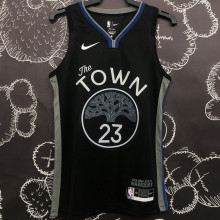 Warriors GREEN #23 Black Grey NBA Jerseys