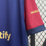 LEWANDOWSKI #9 BA 1:1 Quality Home Fans Jersey 2024/25 (UCL Font 欧冠字体 有号下广告)
