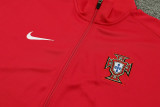 2024/25 Portugal Red Jacket Tracksuit