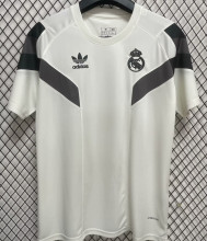 2024/25 RM White Training Fans Jersey