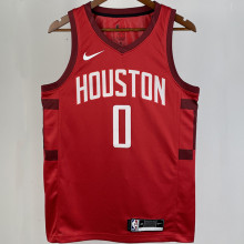 Rockets WESTBROK #0 Red Reward Edition NBA Jerseys
