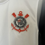 2024/25 Corinthians Home White Women Soccer Jersey 女