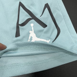 2024/25 Jordon Light Green Cotton Shorts Pants