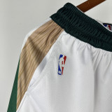 2024/25 Celtics White NBA Pants