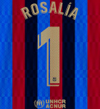 ROSALÍA # 1 BA x Rosalía Clásico Limited Edition 1:1 Fans Jersey 2022/23 (Gold 金色)