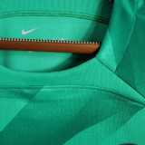 2023/24 PSG Green Goalkeeper Long Sleeve Jersey