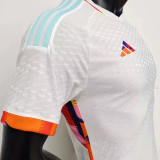 2022/23 Belgium Away Player Version Soccer Jersey