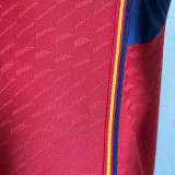 2022/23 Spain Home Red Player Version Soccer Jersey