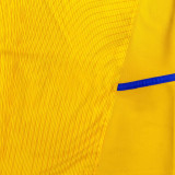 2002/03 Leeds United Third Yellow Retro Soccer Jersey