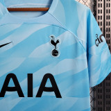 2023/24 TH FC Blue Goalkeeper Kids Soccer Jersey