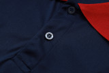 2025 England Sapphire Blue POLO Training Tracksuit