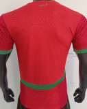 2025 Morocco Home Red Player Version Soccer Jersey