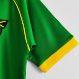1998 JAMAICA Away Green Retro Soccer Jersey