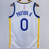 2023/24 Warriors PAYTON II #0 White NBA Jerseys