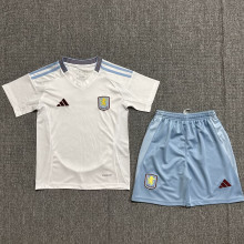 2024/25 Aston Villa Home Kids Soccer Jersey