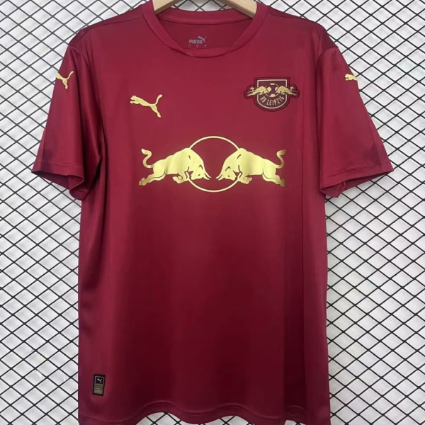 2025 RB L Away Red Fans Soccer Jersey