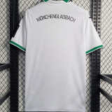 2023/24 Monchengladbach Home White Fans Soccer Jersey