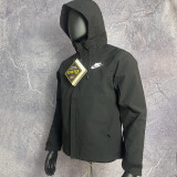 2024/25 Nk~ Black Windbreaker  A02冲锋衣