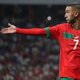 ZIYECH #7 Morocco Home Red Fans Jersey 2022/23