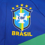 2024/25 Brazil Blue Windbreaker