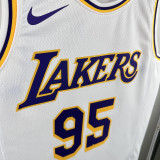 2024/25 Lakers TOSCANO #95 White NBA Jerseys