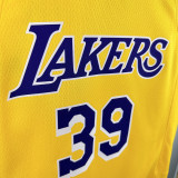 2024/25 Lakers HOWARD #39 Yellow NBA Jerseys