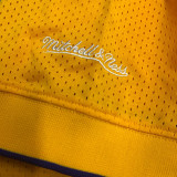 BRYANT # 8 Lakers Yellow Mitchell Ness Retro Jerseys