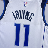 2023/24 Mavericks IRVING #11 White NBA Jerseys