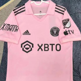 2023/24 Inter Miami x APE Pink Fans Jersey 黑色三边