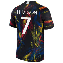 H M SON # 7 South Korea 1:1 Quality Away Fans Jersey 2022/23